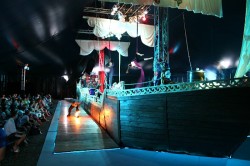 Pirate Performers on Deck