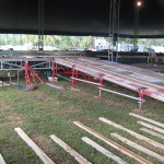 Subaru Product Launch Stage Construction
