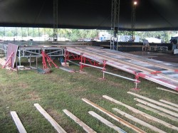 Subaru Product Launch Stage Construction