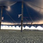 Inside Somersault Marquee at the Airshow
