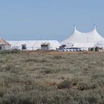 Somersault Festival and Majestic tents on location