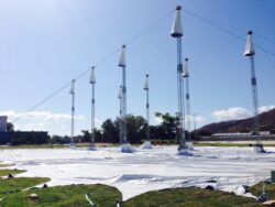 Installing and erecting tents