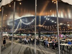 Prestige Party Tent Interior